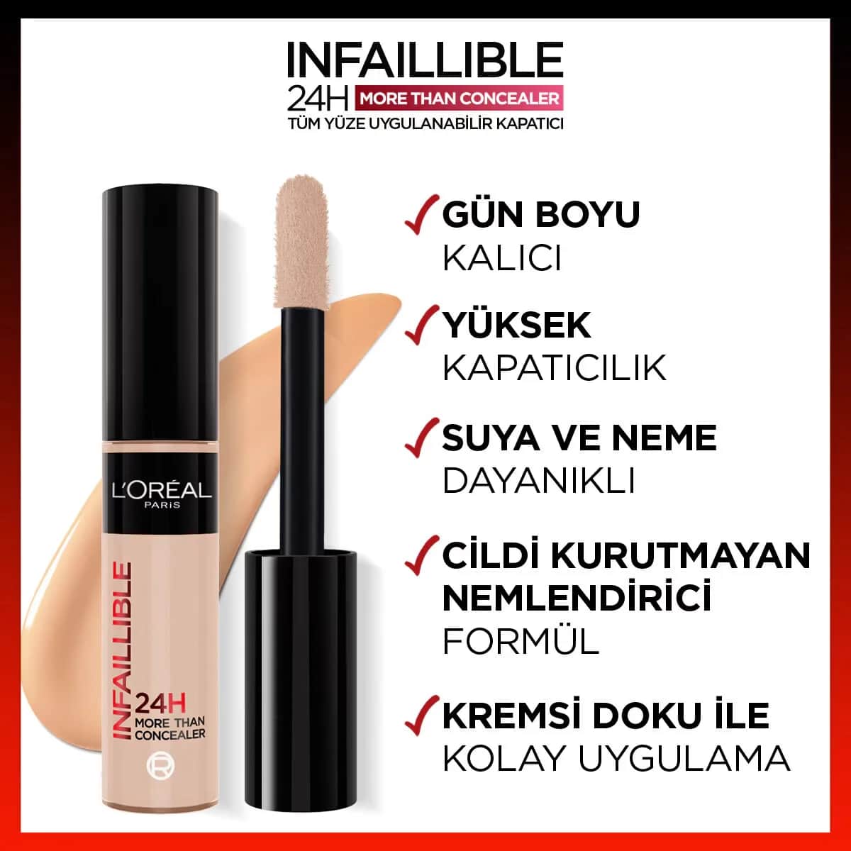 L'Oréal Paris Infaillible 24 h More Than Concealer 328 lien 11 ml