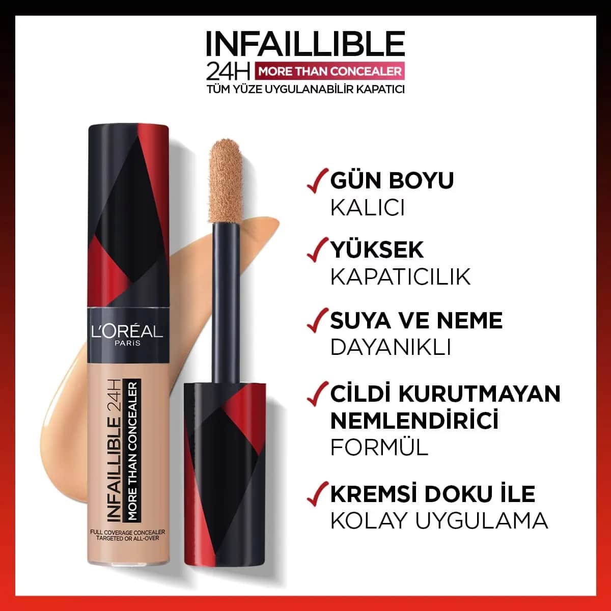 L'Oréal Paris Infaillible 24 h More Than Concealer 328 lien 11 ml