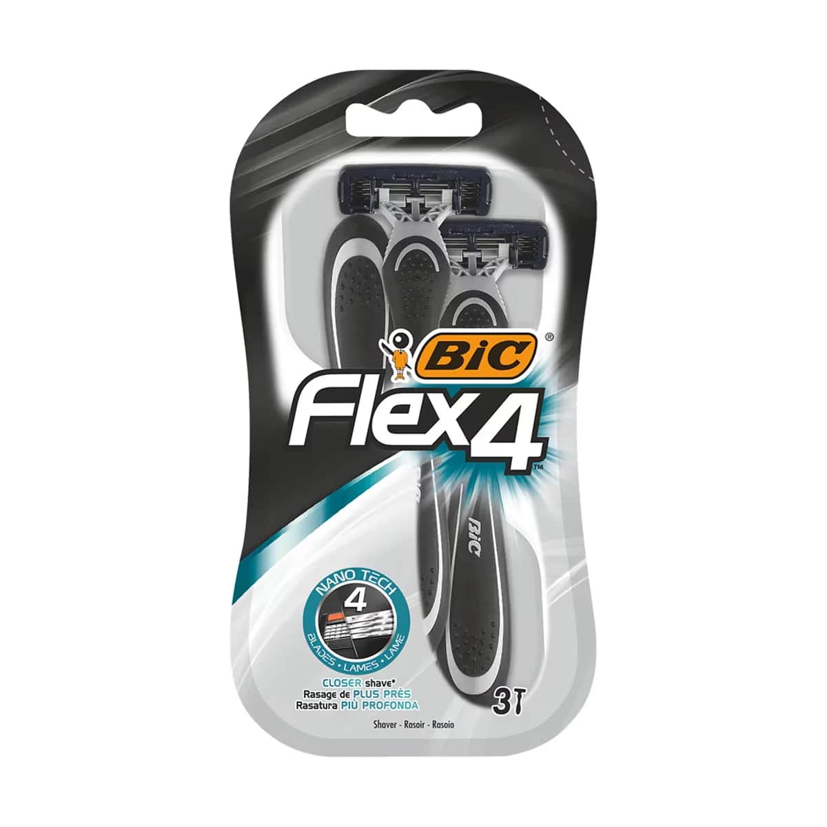 Bic Flex4 4 blade Razor Set Of 3