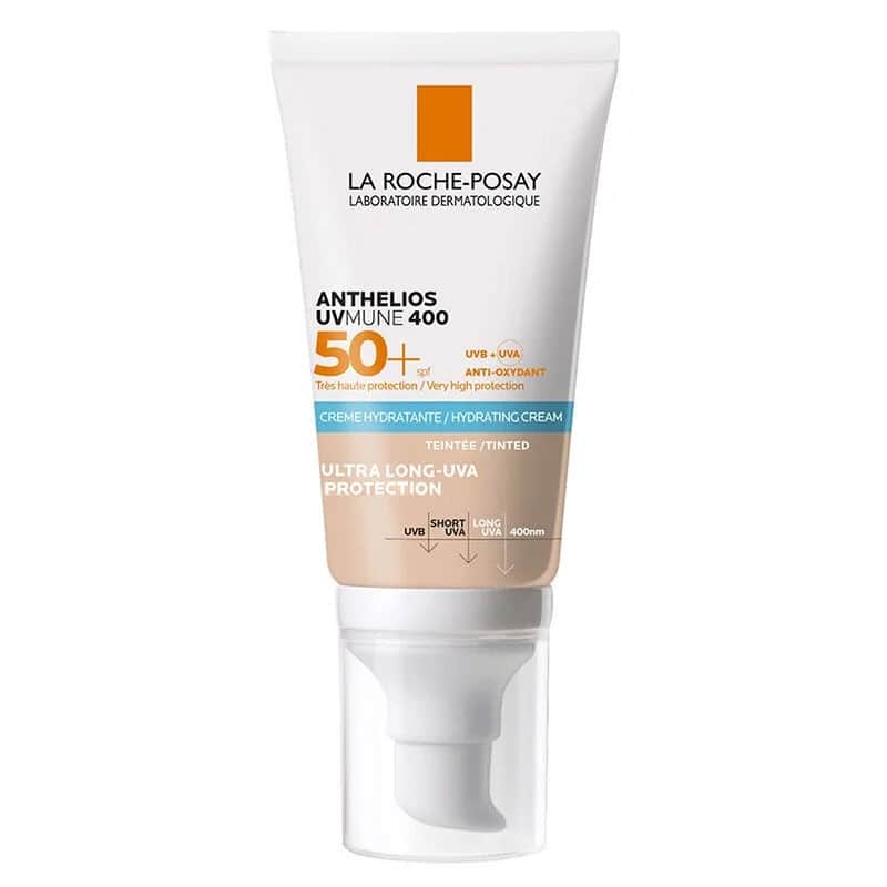 La Roche Posay Anthelios Uvmune Spf50+ Moisturizing Sunscreen 50 ml - Tinted