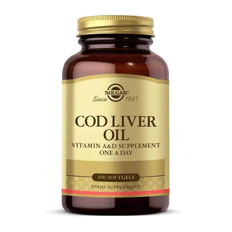 Solgar Cod Liver Oil 100 capsules