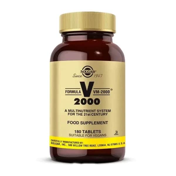 Solgar Formula Vm-2000 multivitamin And Mineral 180 tablet