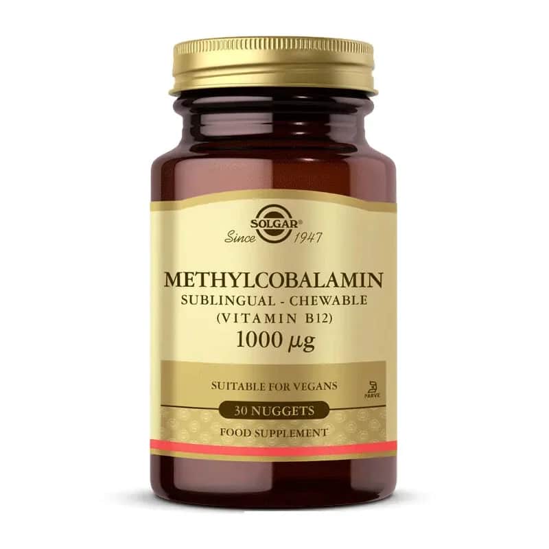 Solgar Methylcobalamin B12 1000 mcg Sublingual Tablets 30ct