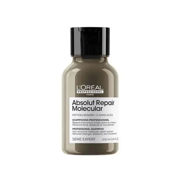 L'Oreal Absolut Repair Molecular Shampoo - 100ml for Damaged Hair