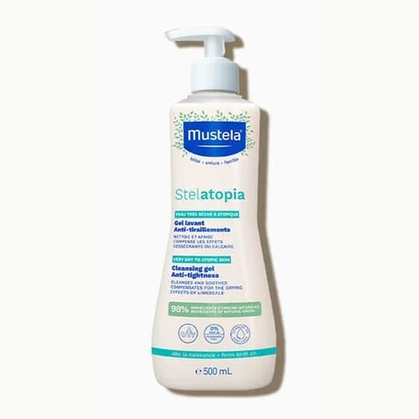 Mustela Stelatopia Cleansing Gel Anti-tightness 500 ml