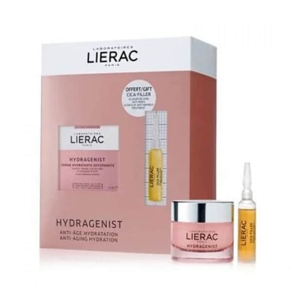 Lierac Hydragenist Oxygenating Moisturizing Cream 50 ml+ Cica-filler Serum 10 ml