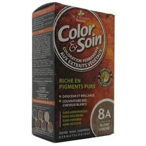 Color And Soin Hair Dye 8 a Light Copper Blonde