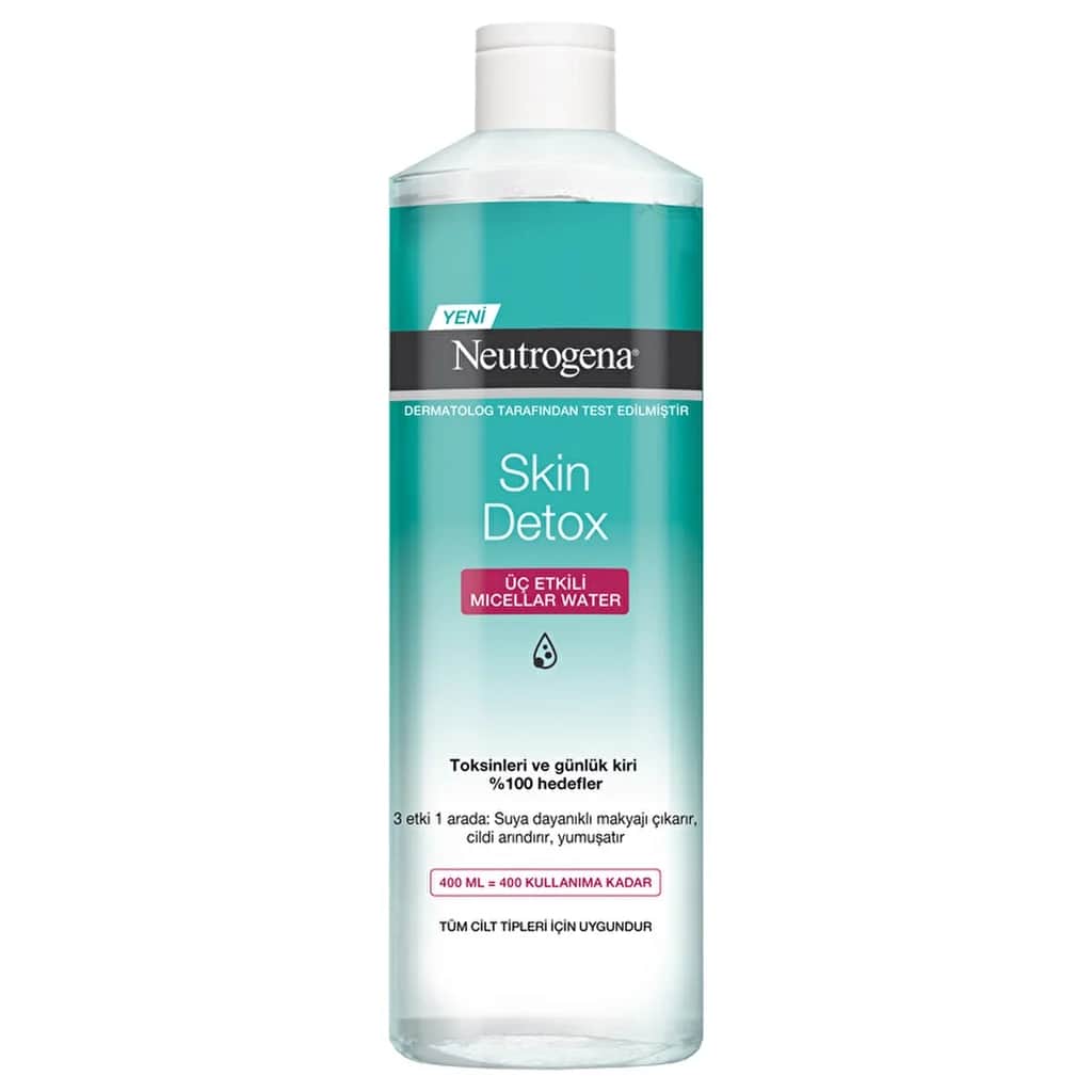 Neutrogena Skin Detox Triple Action Micellar Water 400 ml