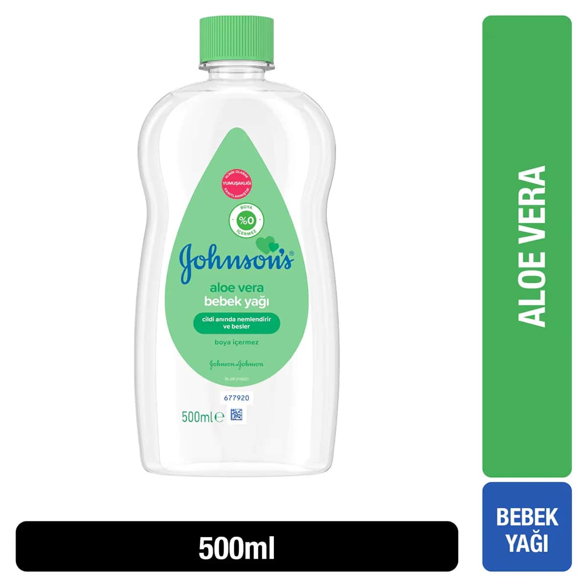 Johnson's Baby Baby Oil Aloe Vera 500 ml