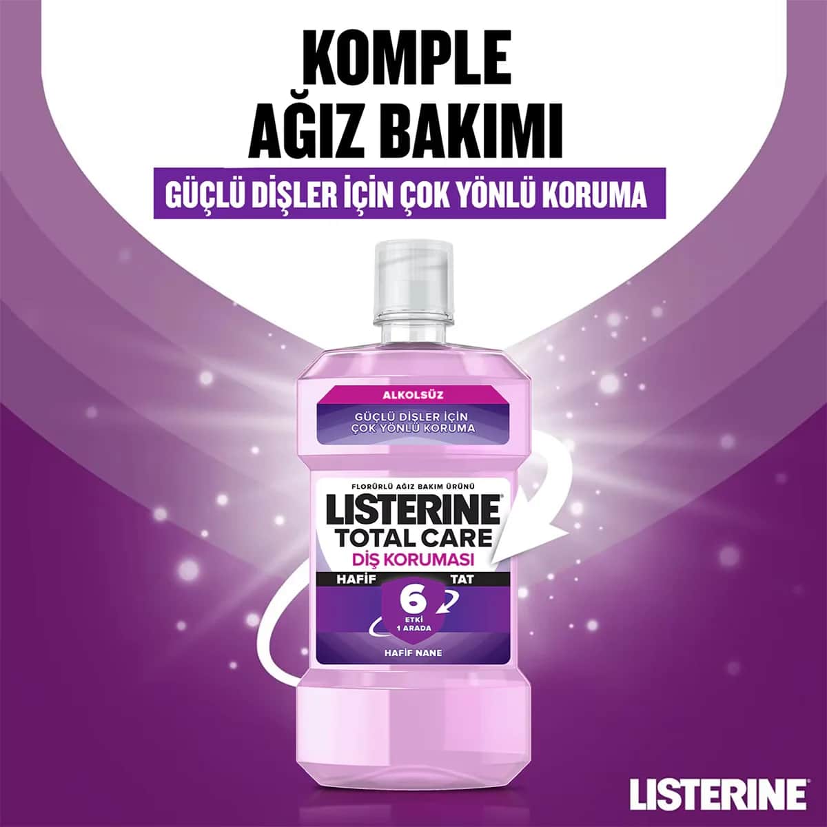 Listerine Total Care 6 effects In 1 oral Care Product 250 ml