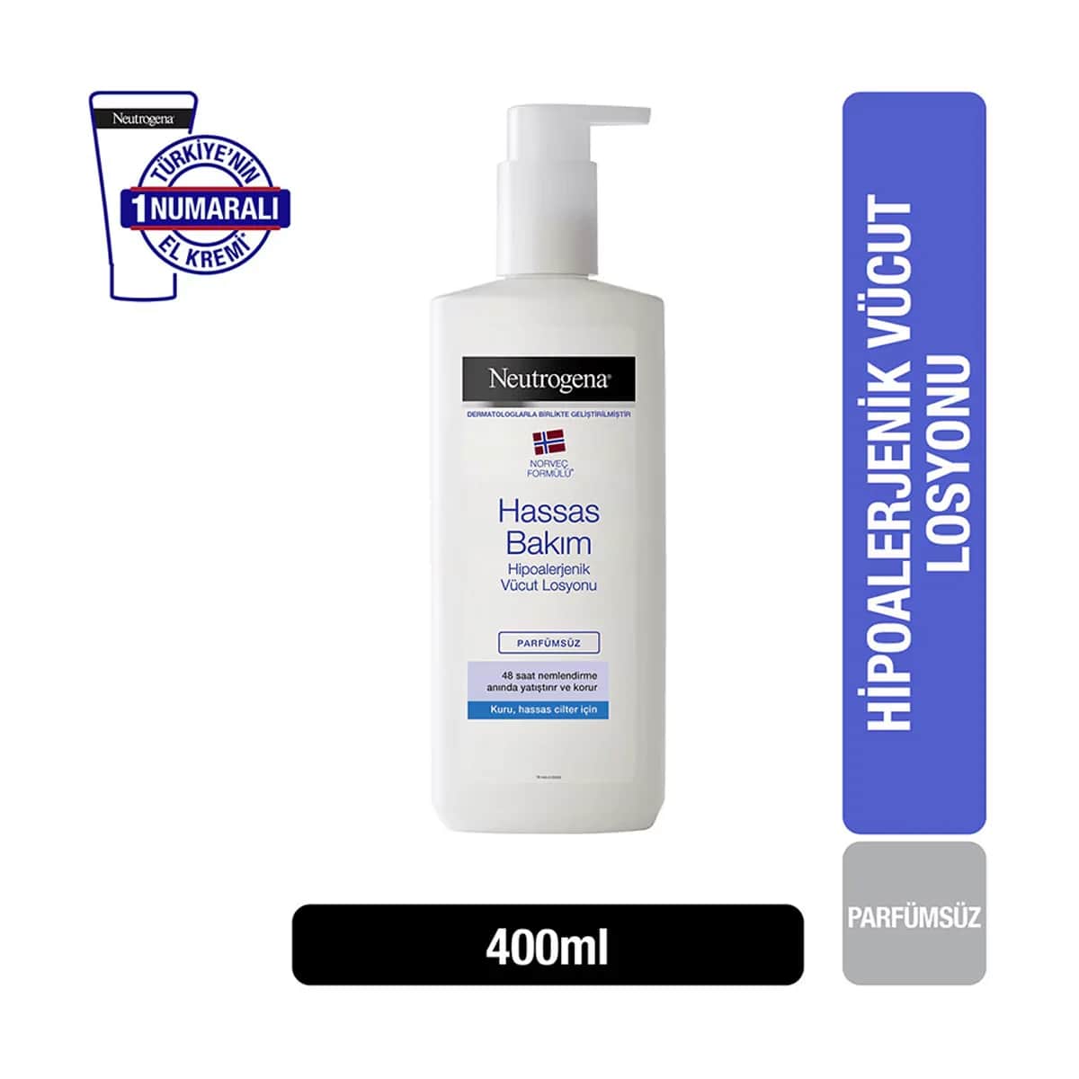 Neutrogena Intense Moisture Body Lotion 400 ml