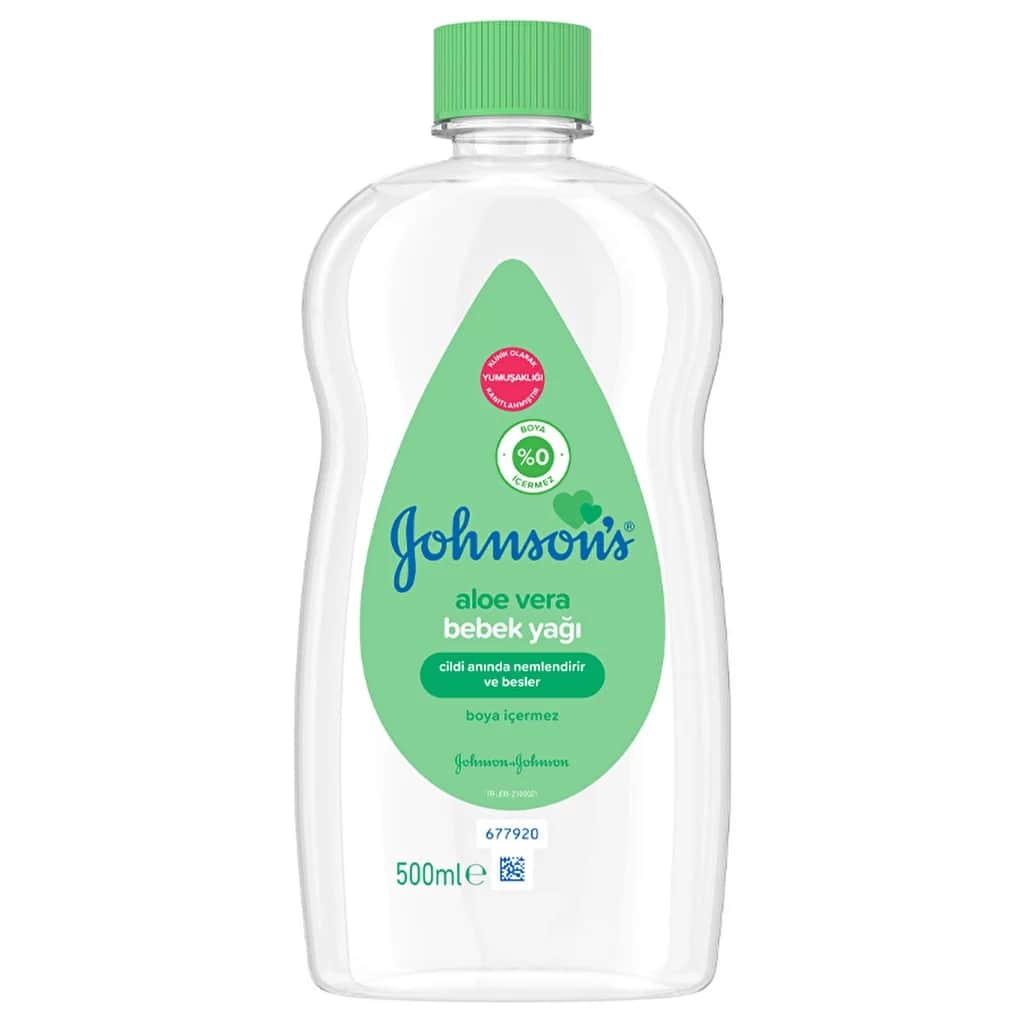Johnson's Baby Aloe Vera Baby Oil 500 ml