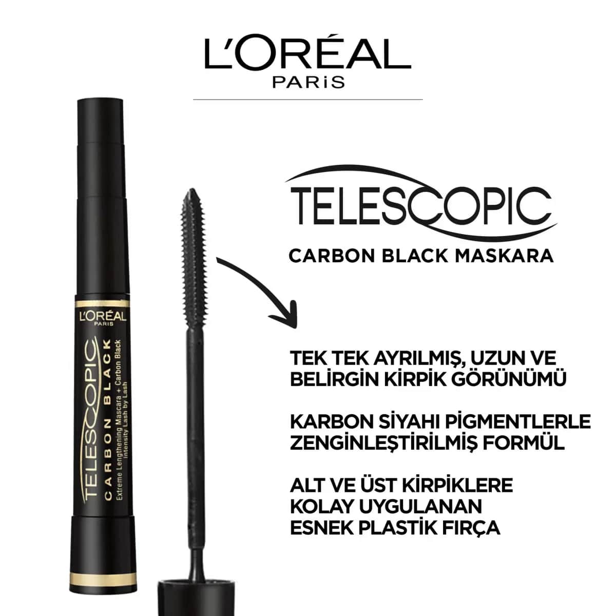 L'Oréal Paris Telescopic Extra Black 8 ml