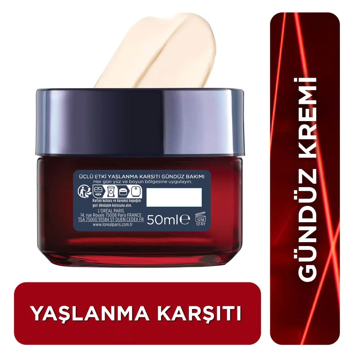 L'Oréal Paris Revitalift Lazer X3 intensive Anti-aging Day Care Cream 50 ml