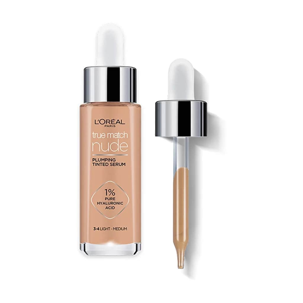 L'Oréal Paris True Match Nude Plumping Tinted Serum Light Medium