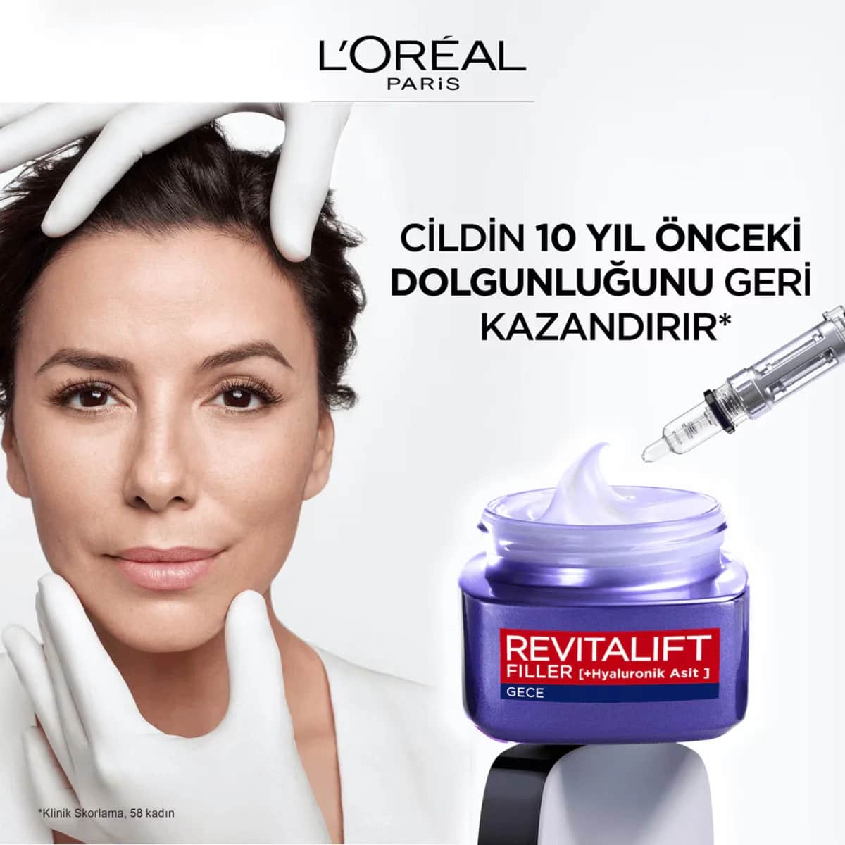 L'Oréal Paris Revitalift Filler Moisturizing Night Cream 50 ml