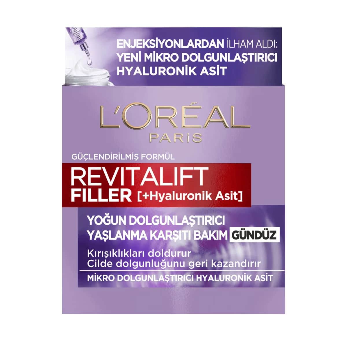 L'Oréal Paris Revitalift Filler Intensive Plumping Hyaluronic Acid Anti-aging Day Cream 50 ml