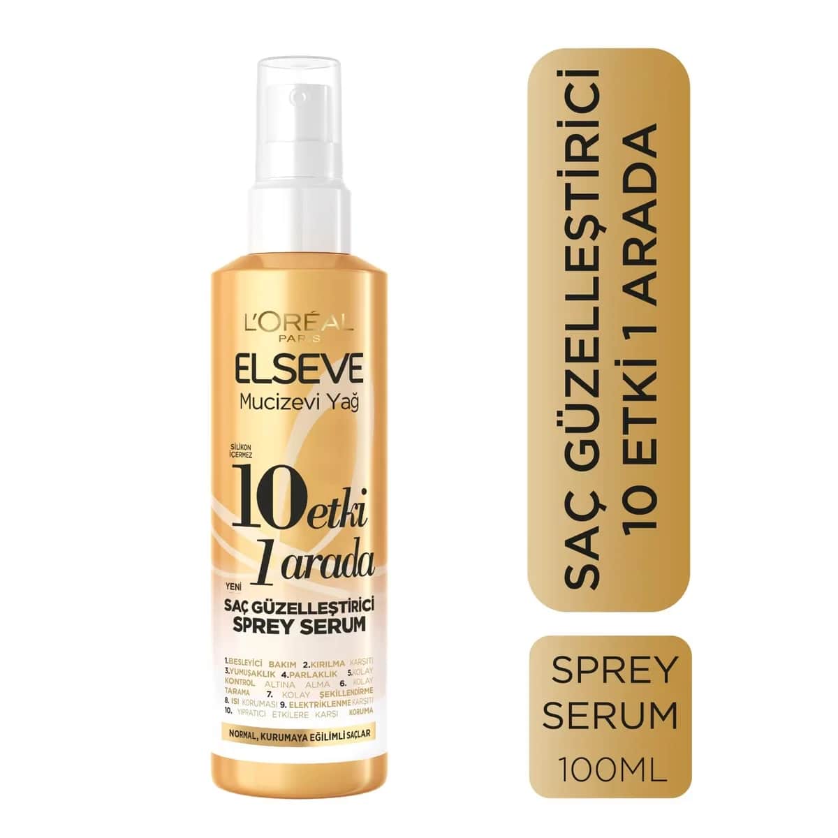 L'Oréal Paris Elseve Miraculous Oil Hair Beautifying Spray Serum 150 ml