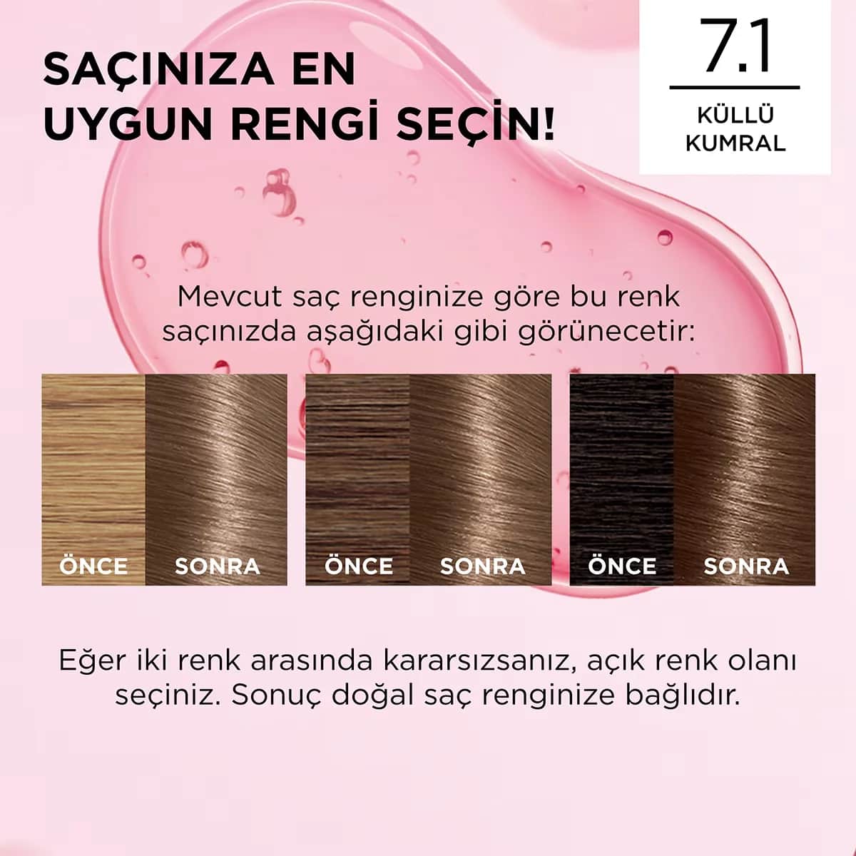 L'Oréal Paris Excellence Creme Hair Dye 7.1 ash Blonde