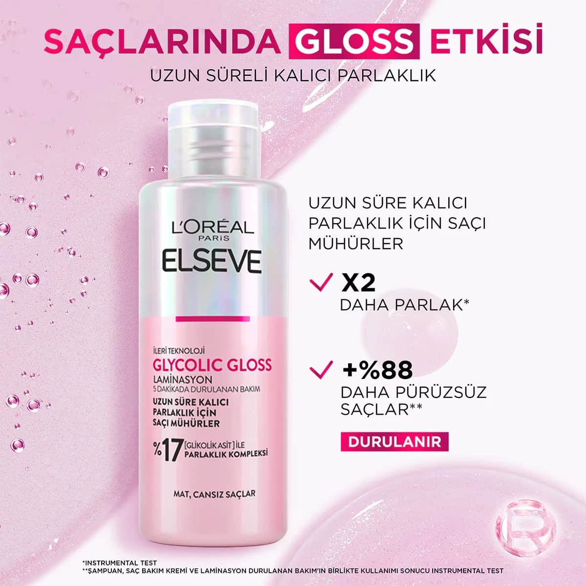 L'Oréal Paris Elseve Glycolic Gloss Care Cream 200 ml