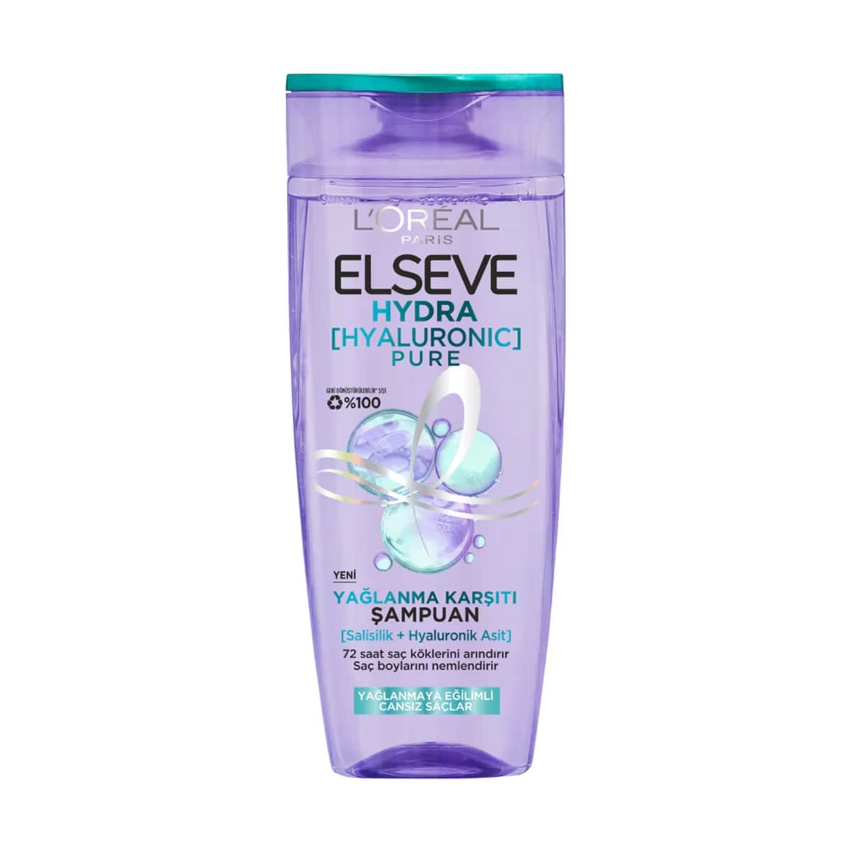 Elseve Hydra Hyaluronic Pure Anti-oily Shampoo 300 ml
