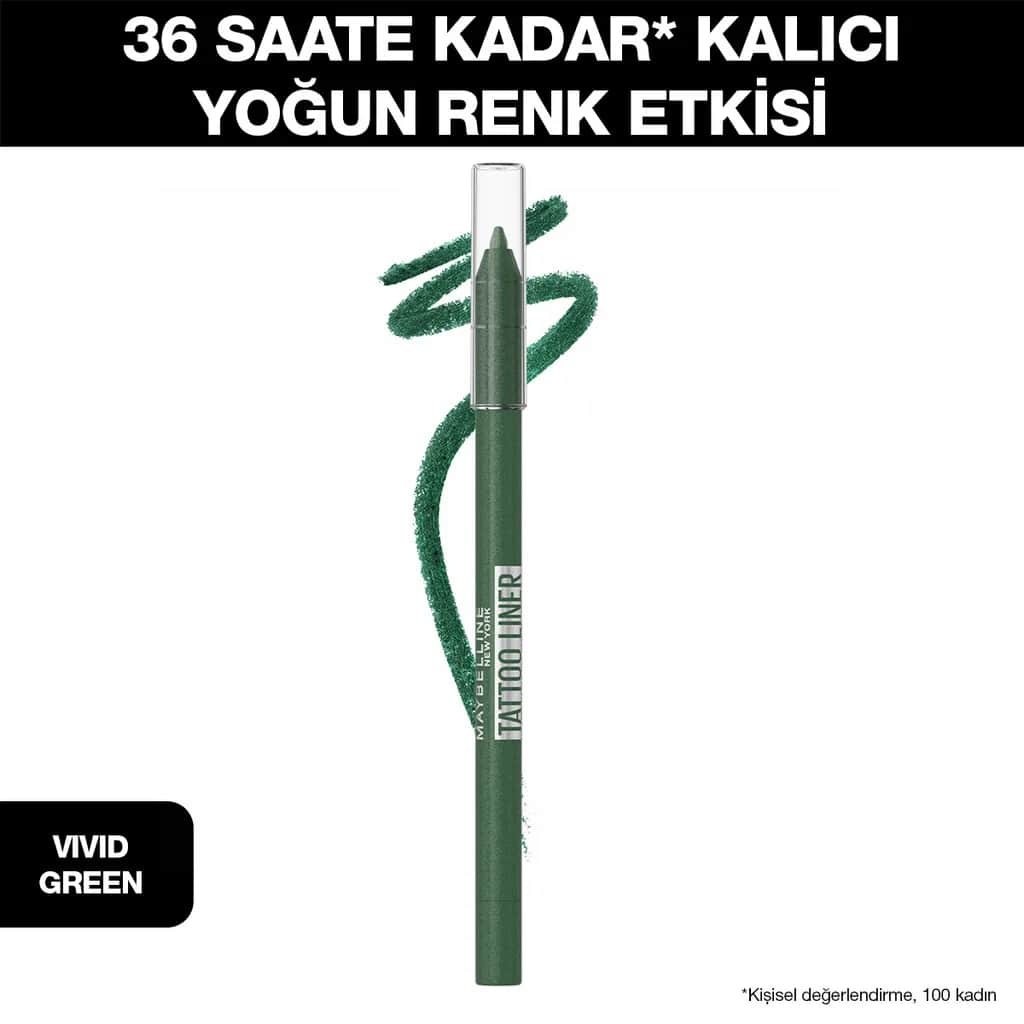 Maybelline New York Tattoo Liner Gel Eyeliner - Hunter Green