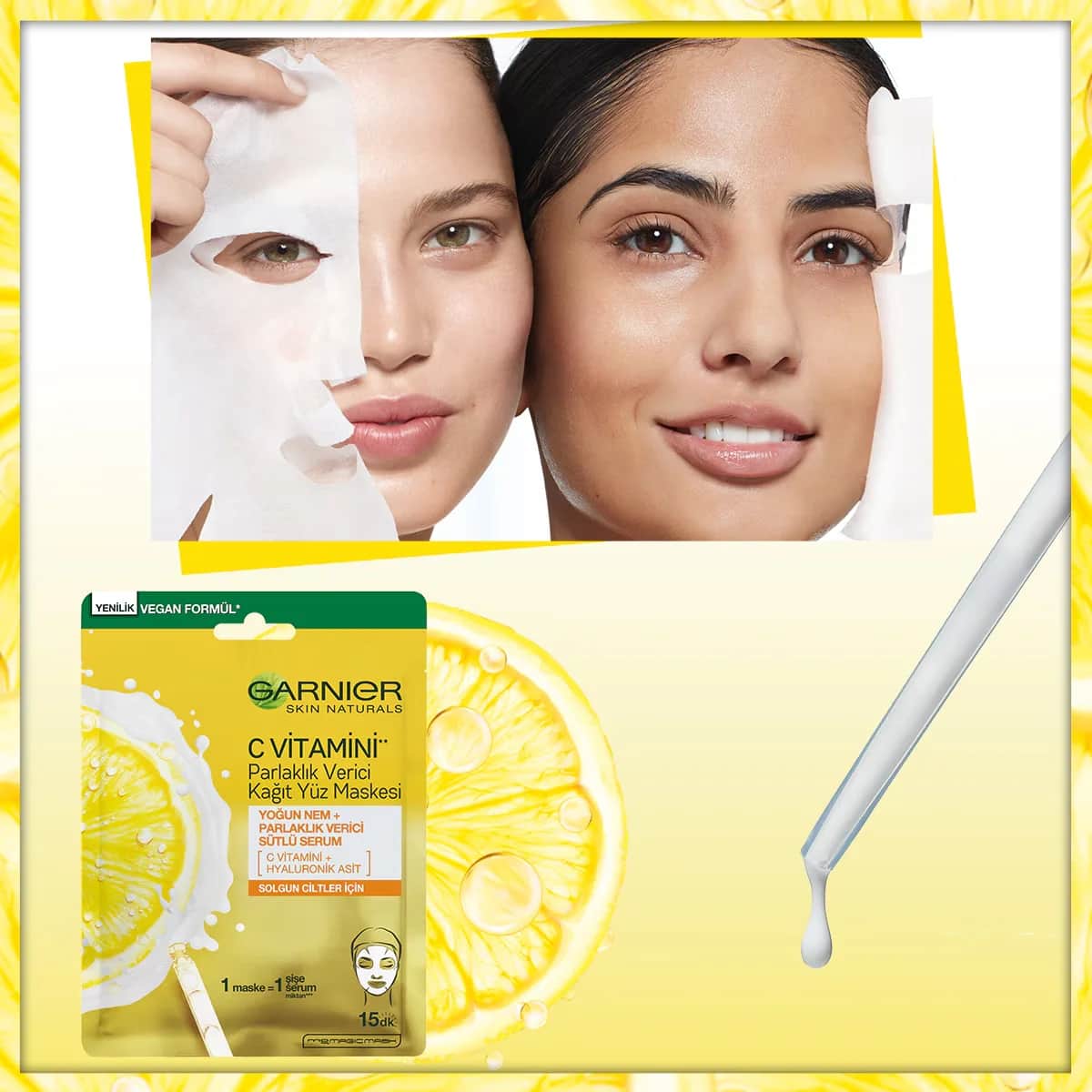 Garnier Vitamin C Brightening Sheet Mask 28 g