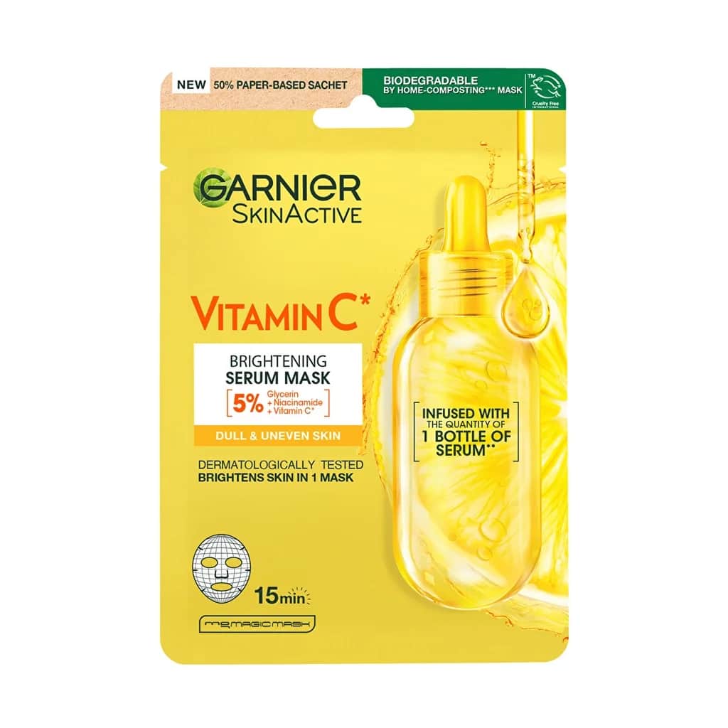 Garnier Vitamin C Brightening Sheet Mask 28 g