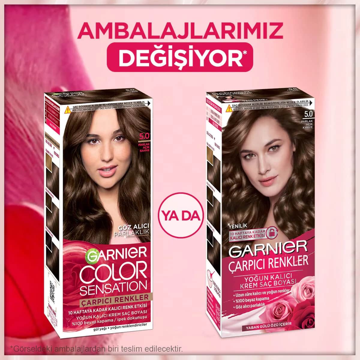 Garnier Striking Colors 5.0 bright Light Brown