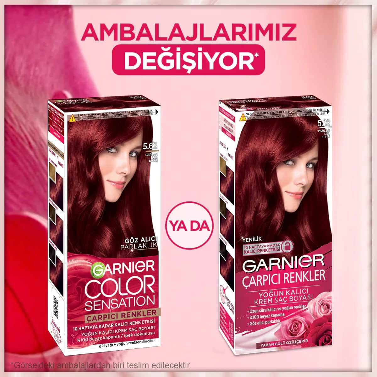 Garnier Color Naturals Hair Dye 5.62 Garnet Red 1 pcs