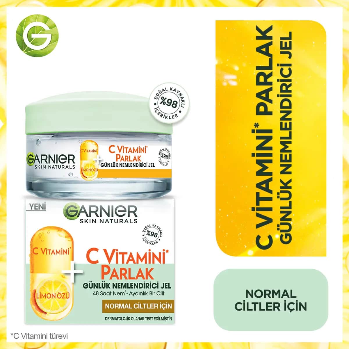 Garnier Vitamin C Bright Daily Moisturizing Gel 50 ml