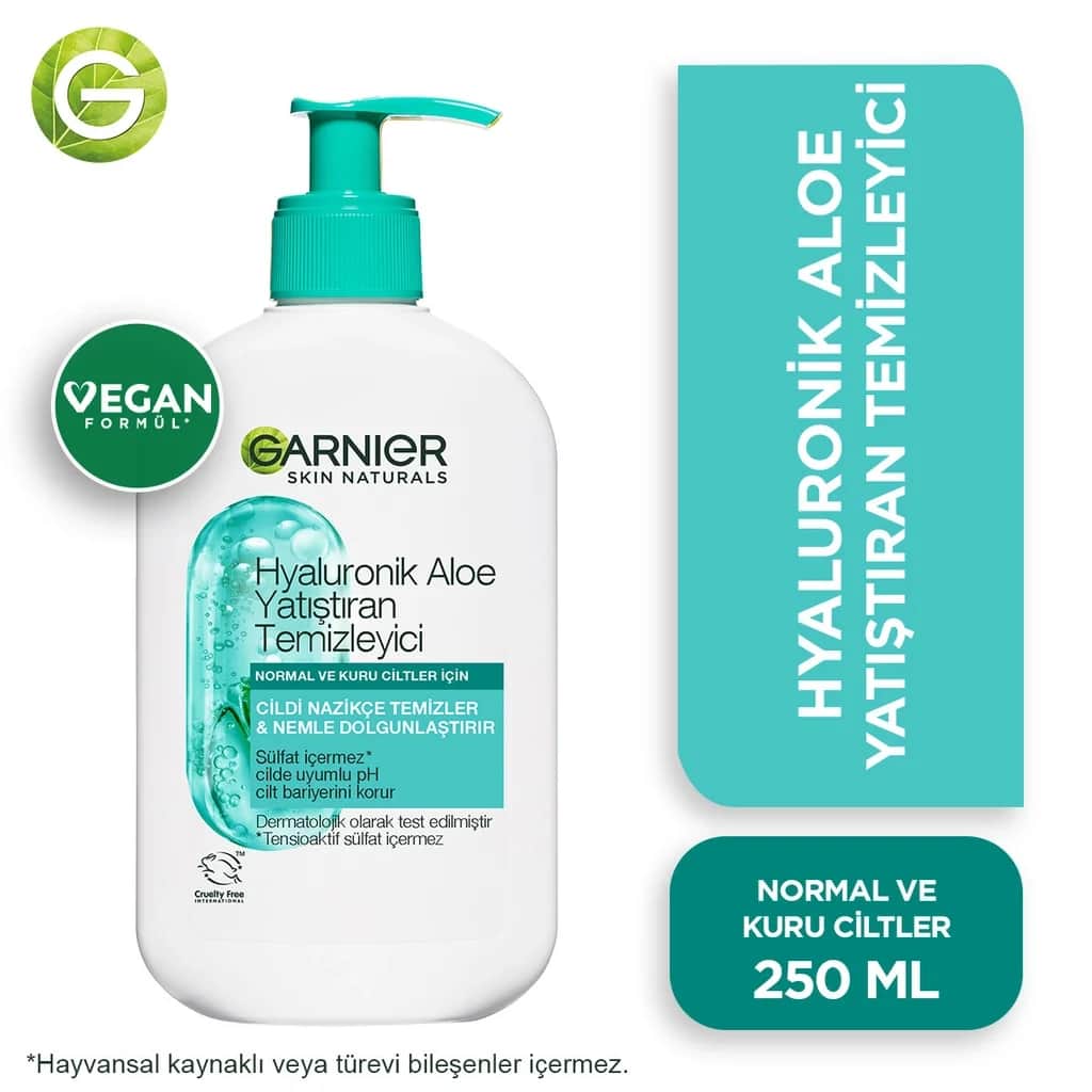 Garnier Hyaluronic Aloe Moisturizing Cleanser 250 ml