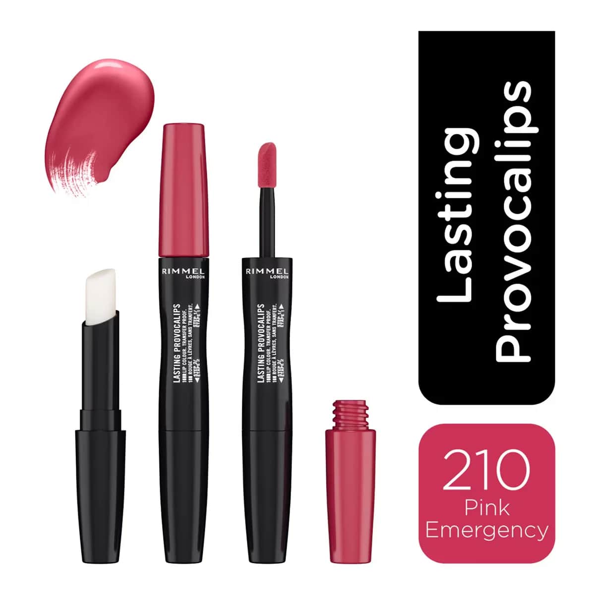 Rimmel London Provocalips Liquid Lipstick Pink Emergency 210