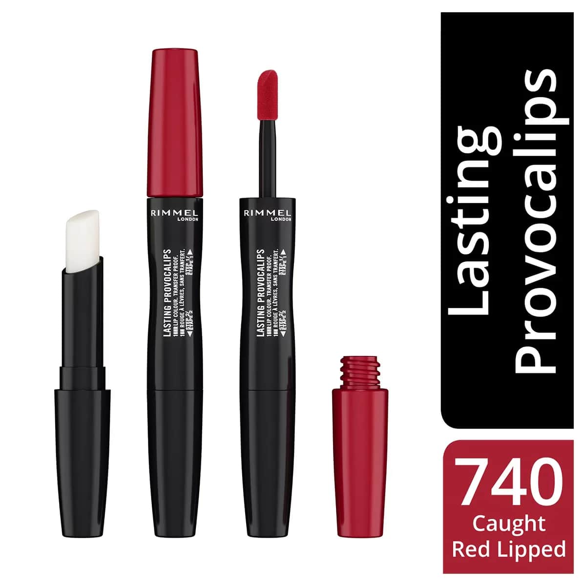 Rimmel London Provocalips Liquid Lipstick Caught Red Lipped 740