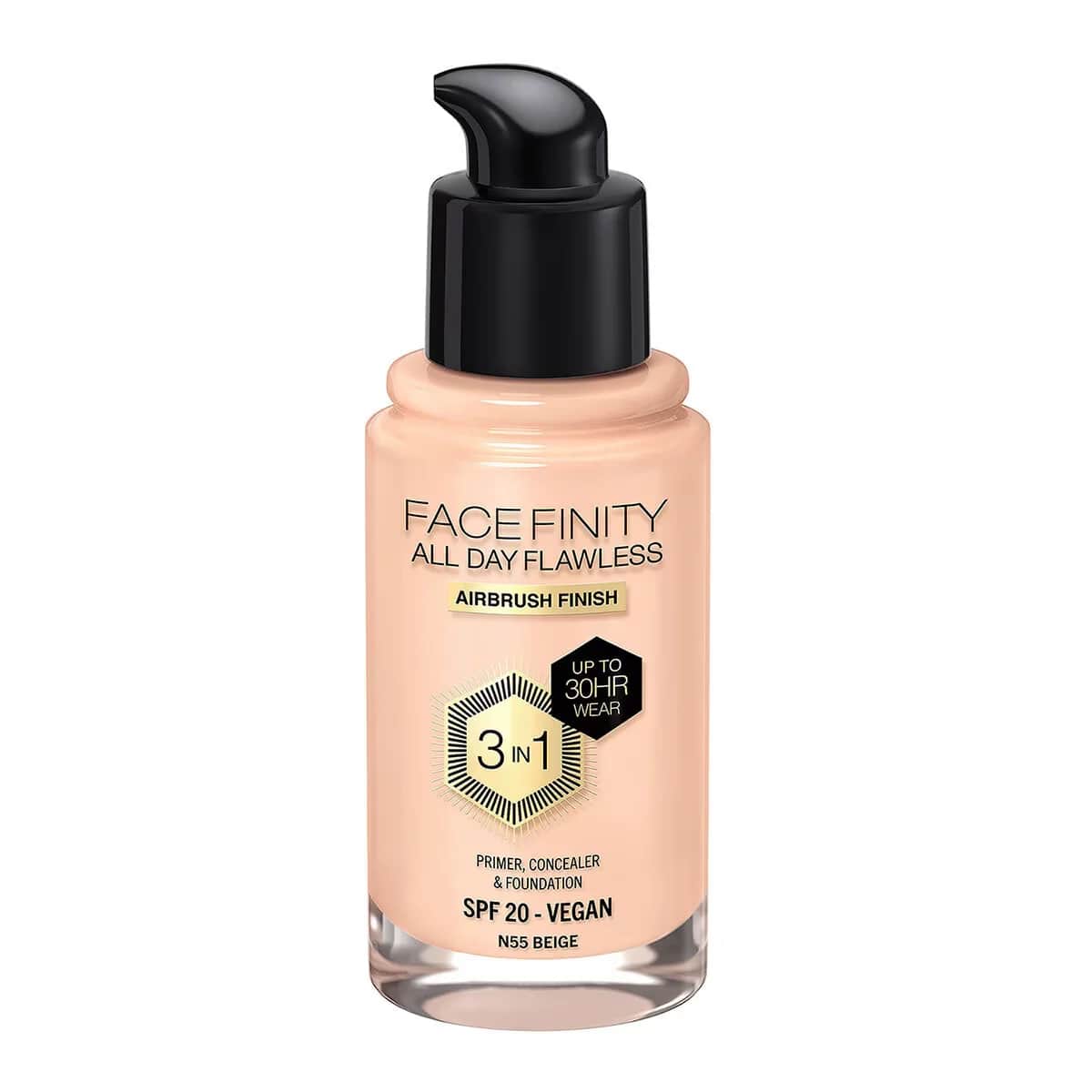 Max Factor Facefinity 3 in1 foundation No: 55 beige