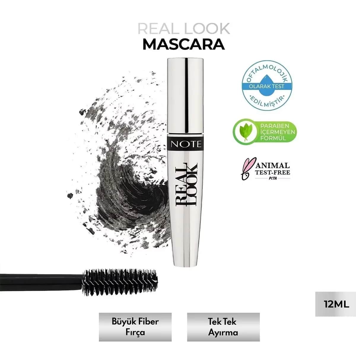 Note Real Look Mascara Black