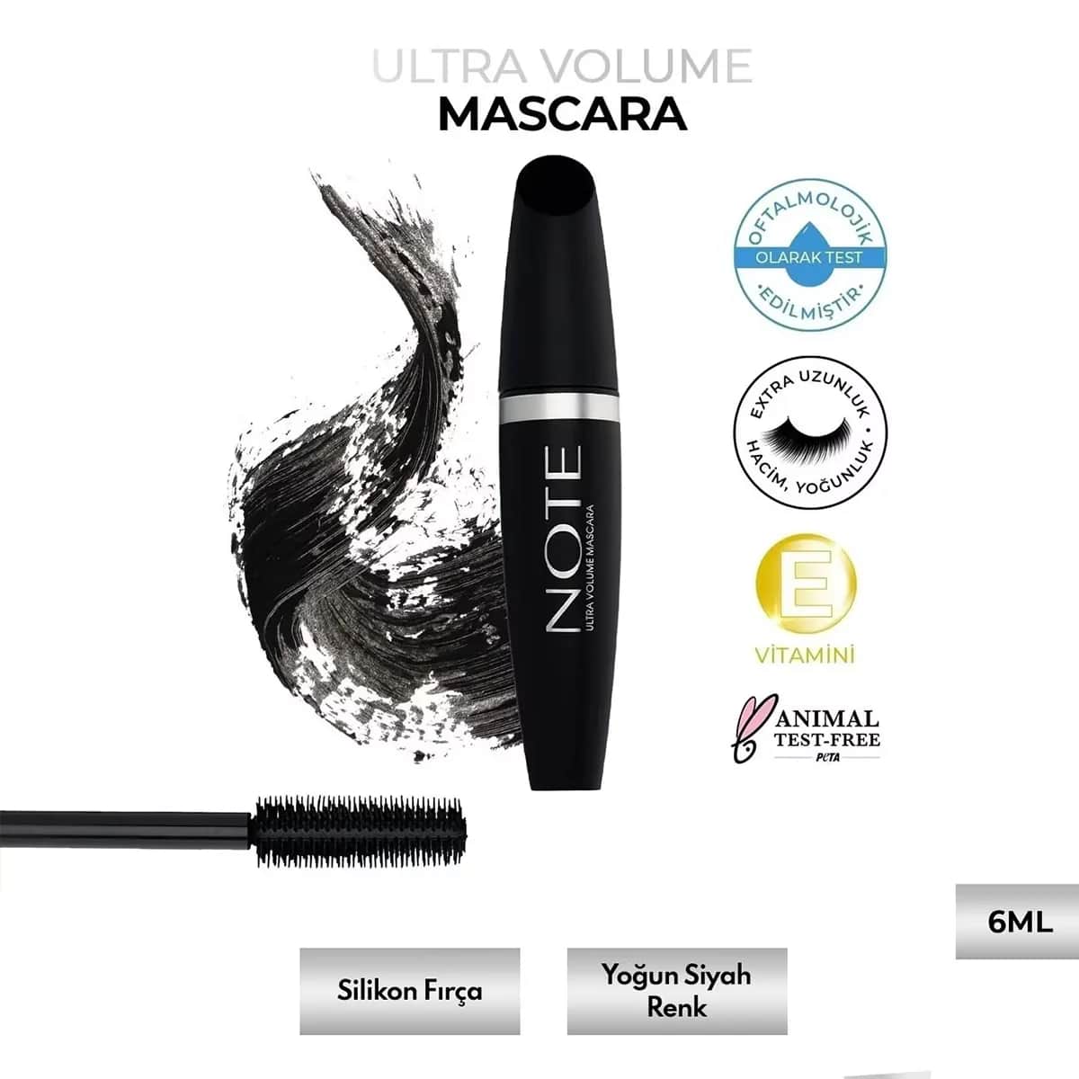 Note Ultra Volume Mascara Ultra Volume 1 pcs