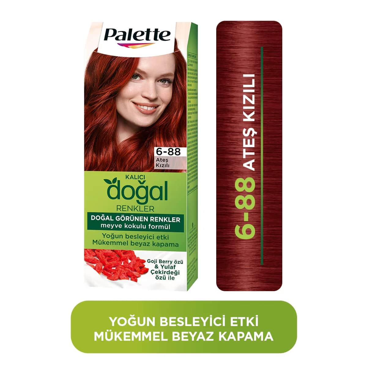 Palette Permanent Natural Colors 6-88 fire Red