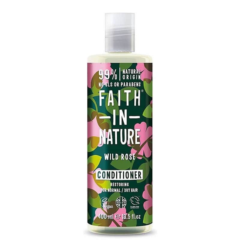 Faith In Nature Wild Rose Conditioner 400ml - Natural Care