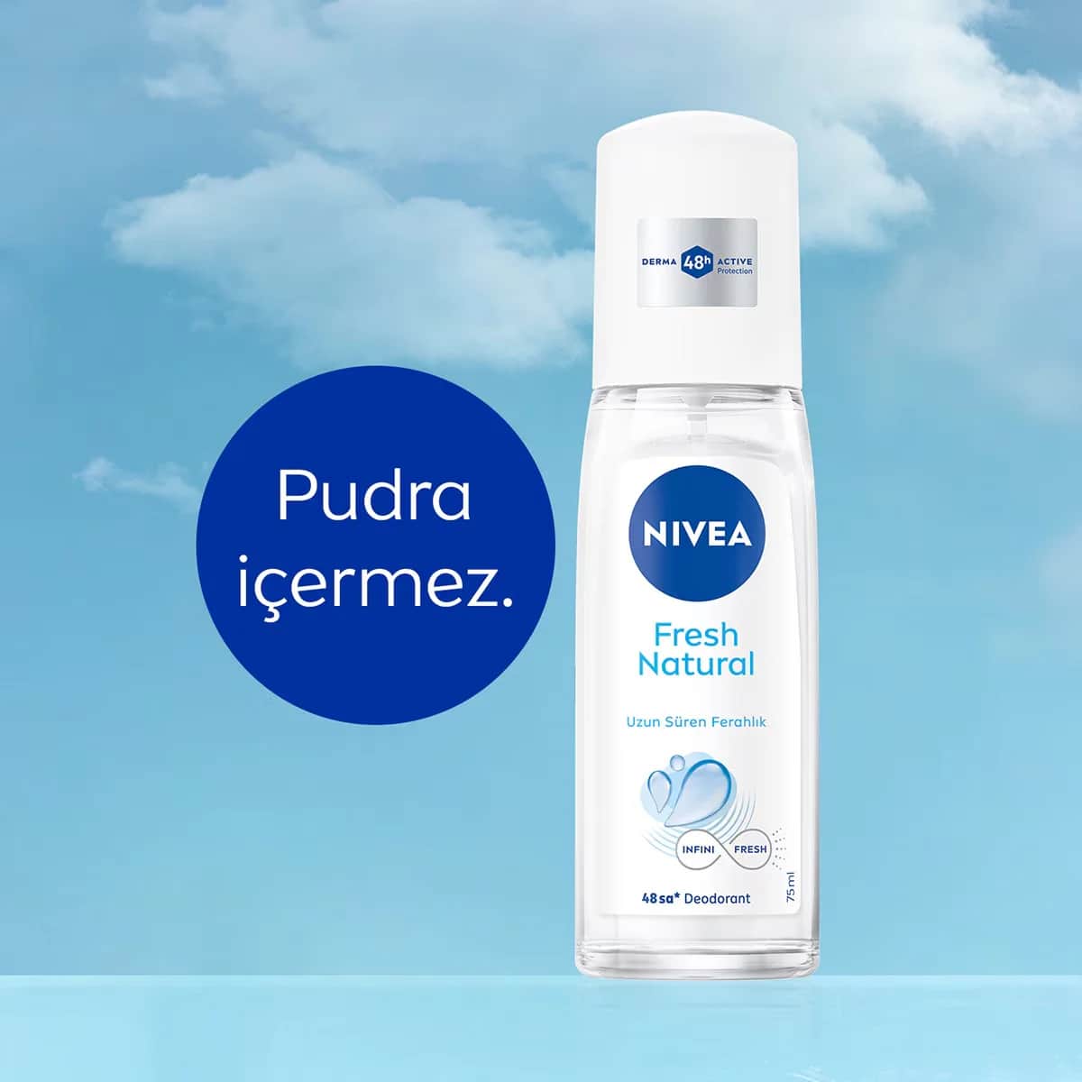 Nivea Fresh Natural Pump Spray 75 ml