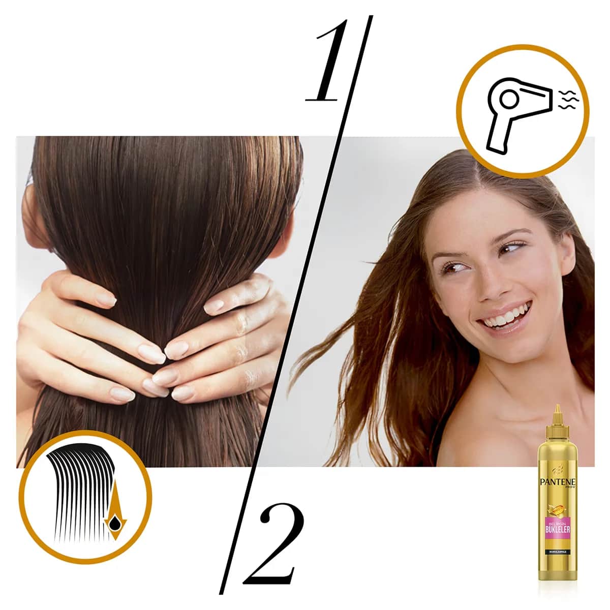 Pantene Curly Styling Leave-in Cream 300 ml