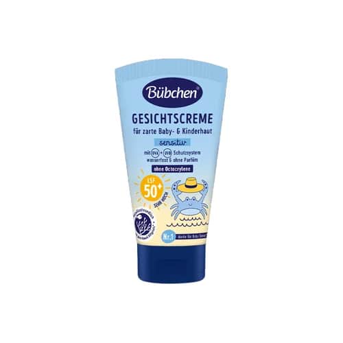 Bübchen Baby And Child Sensitive Sunscreen Face Cream Spf50 50 ml