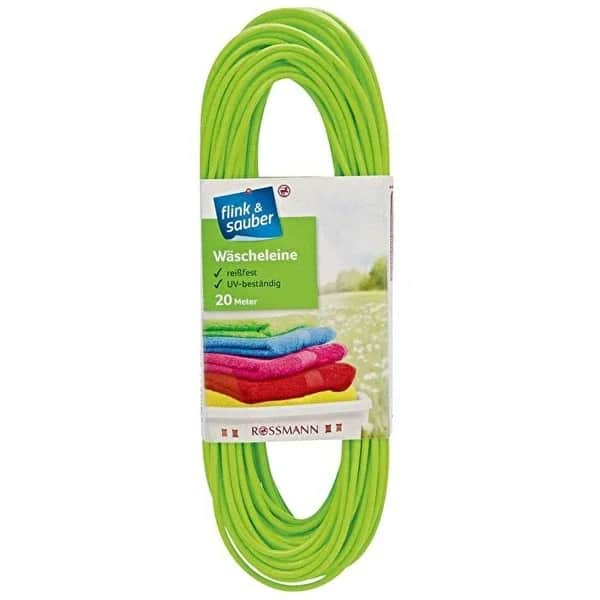 Flink &amp; Sauber Clothesline Steel Inside 20 mt