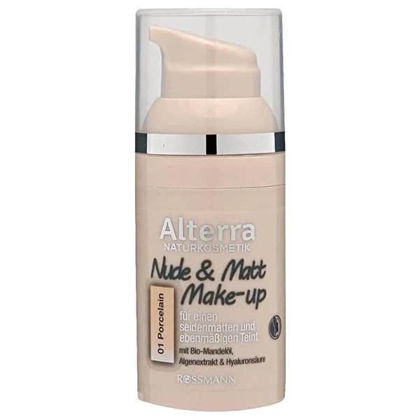 Alterra Matte Foundation No:01 Porcelain 30 ml