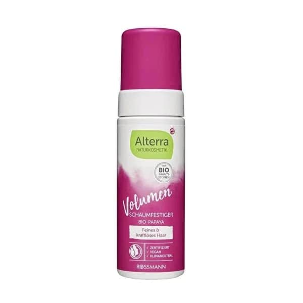 Alterra Hair Mousse Volume Provider with Organic Papaya &amp; Bamboo Extract 150 ml