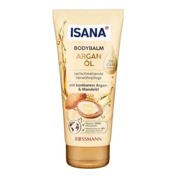 Isana Body Lotion Argan and Almond Oil 200 ml