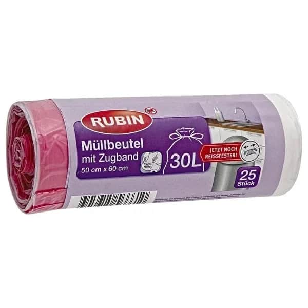 Rubin Garbage Bag Rope - 30 Liter 50x60 cm 25 pcs