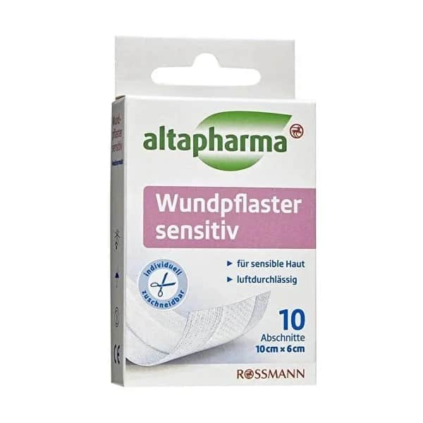 Altapharma Bandage for Sensitive Skin Cuttable Size 10 pcs