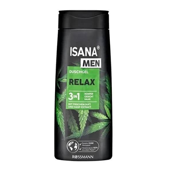 Isana Men Shower Gel Relax 3 in 1 300 ml