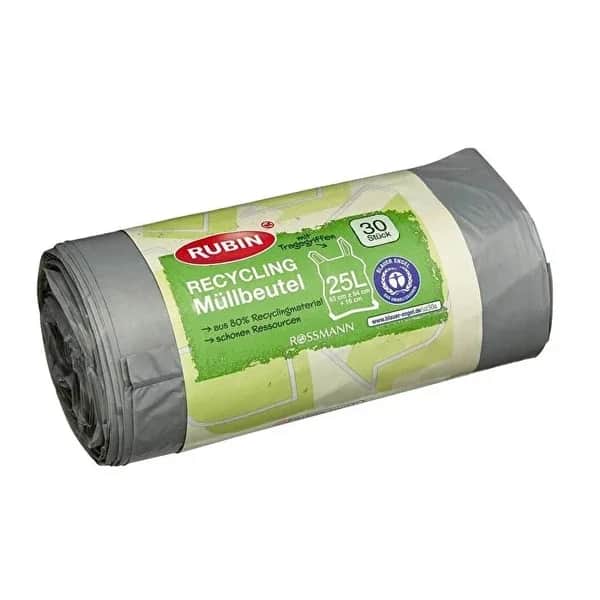 Rubin Garbage Bag 53x54x16 Handle 25 Liter 30 pcs